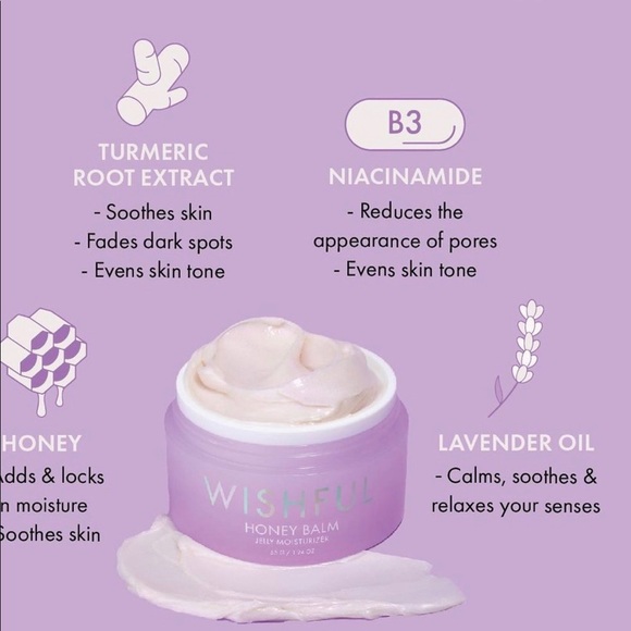 NIB Wishful Honey balm moisturizer - Picture 4 of 9